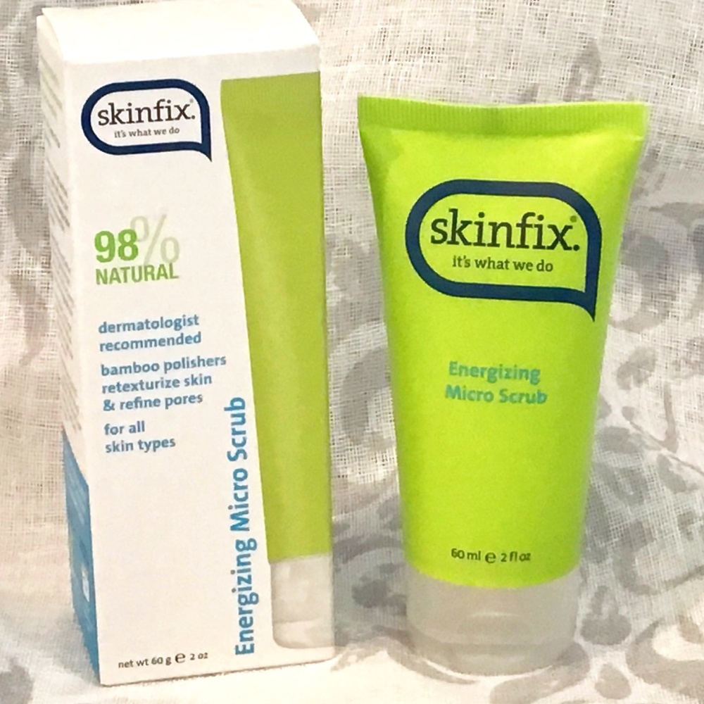 Skinfix Skin Fix Energizing Micro Face Scrub Skincare Sealed